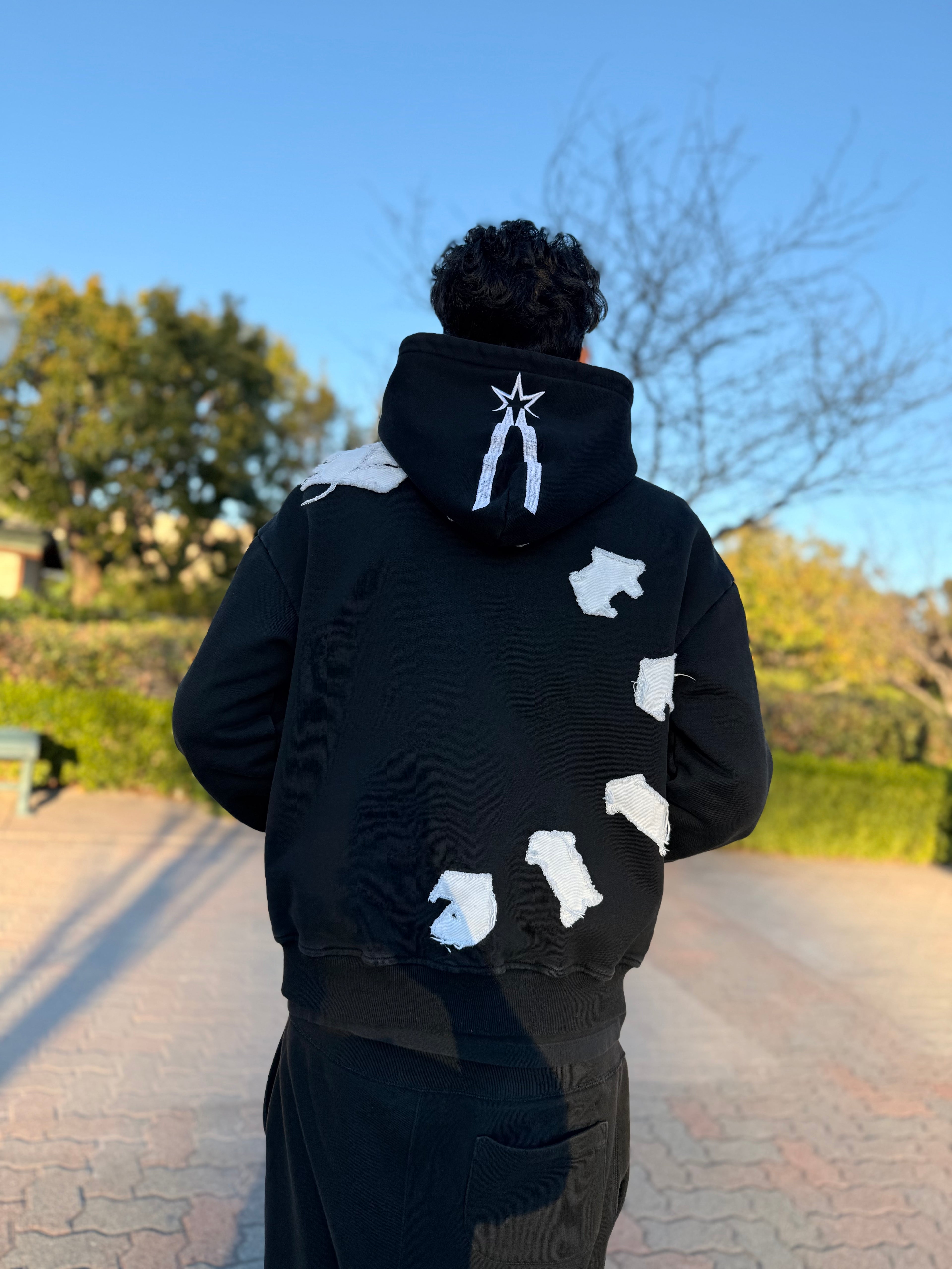 Aspel Estelle Black Hoodie