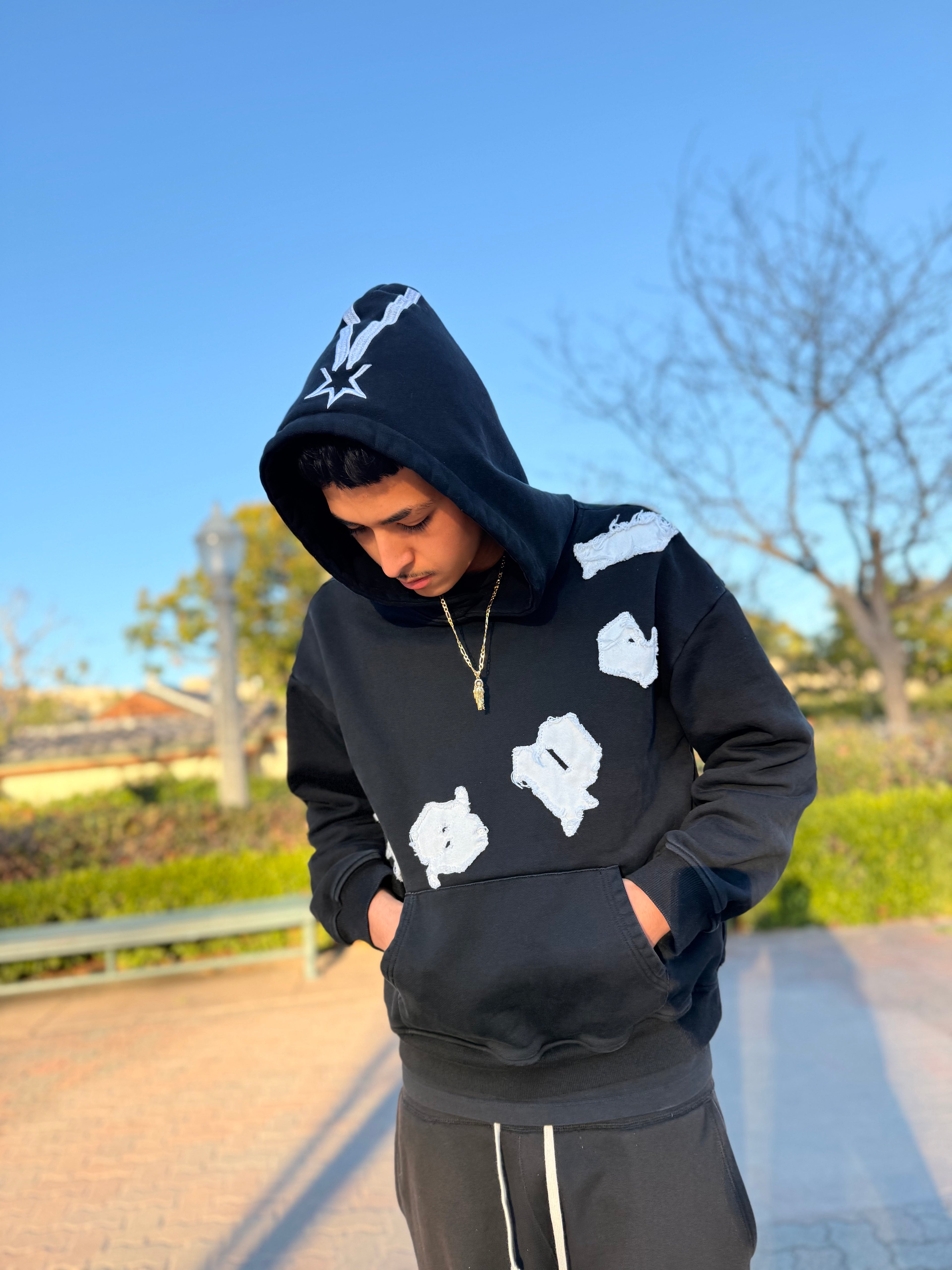 Aspel Estelle Black Hoodie