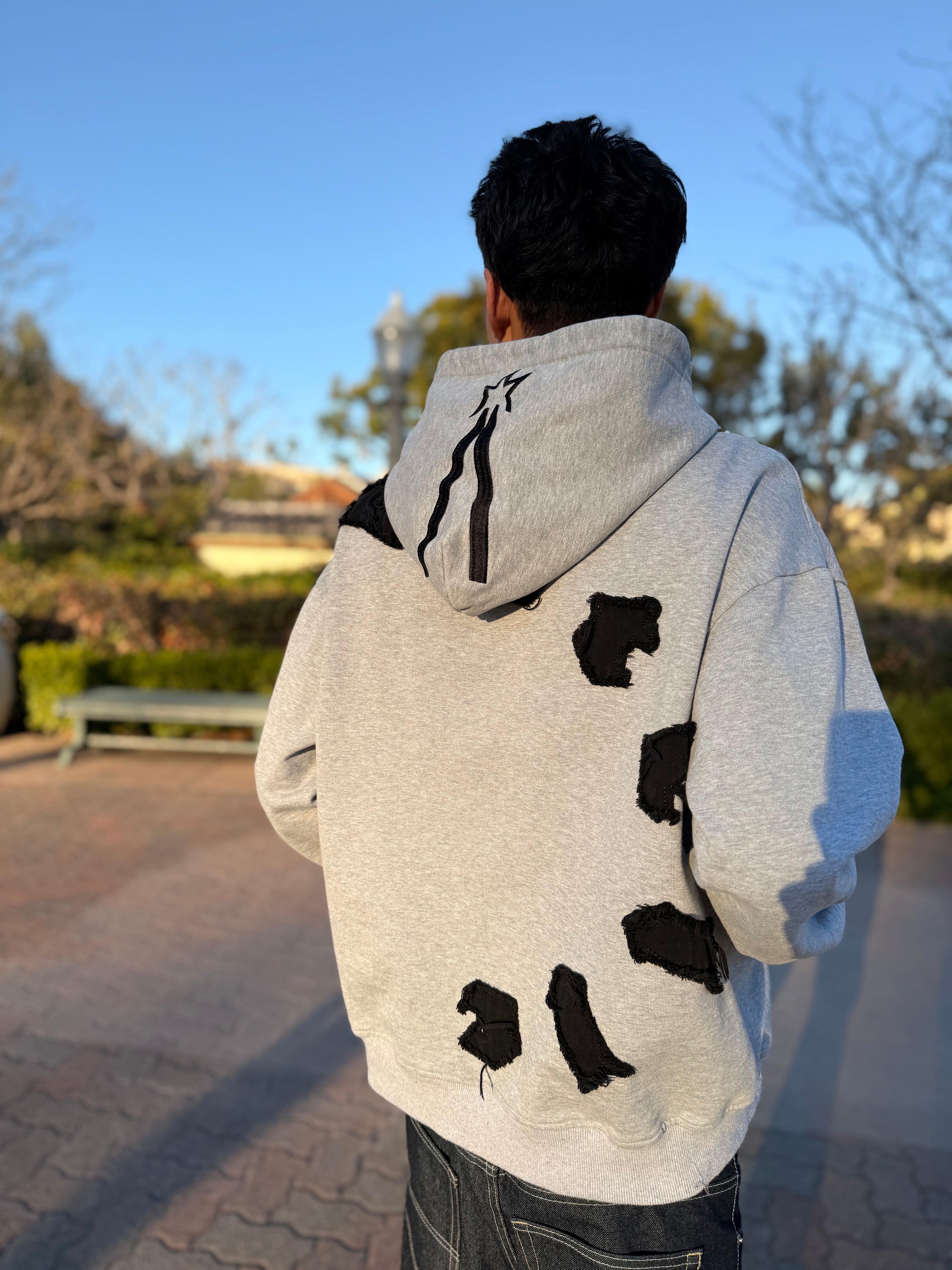 Aspel Estelle Gray Hoodie