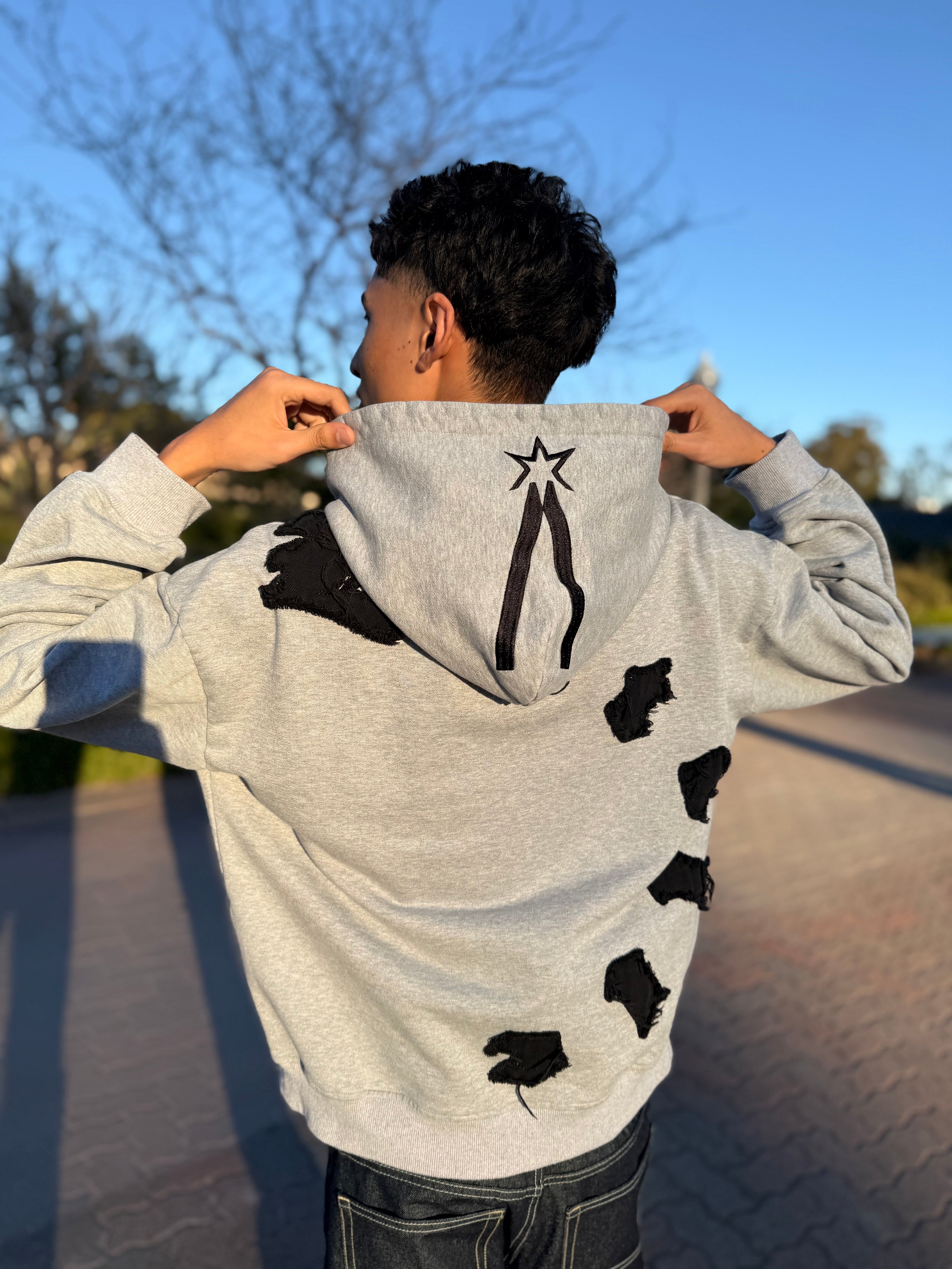 Aspel Estelle Gray Hoodie